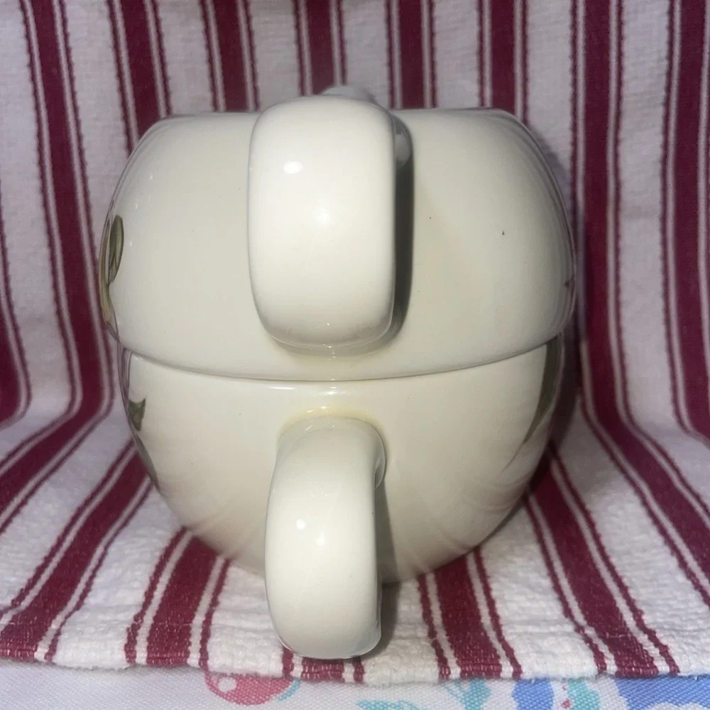 HOME AROUND THE ORCHARD STACKABLE‎ CERAMIC TEAPOT & CUP